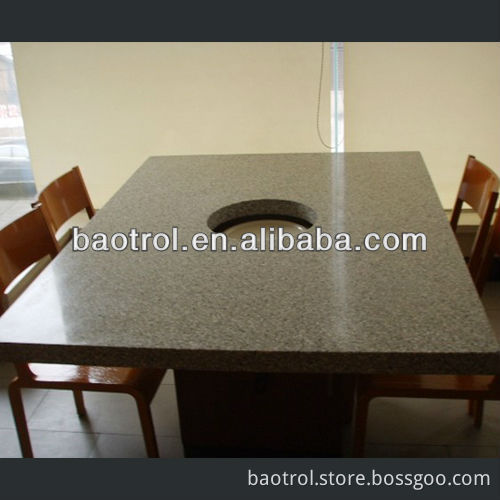 Qualified Factory artificial stone restaurant table top for outdoor